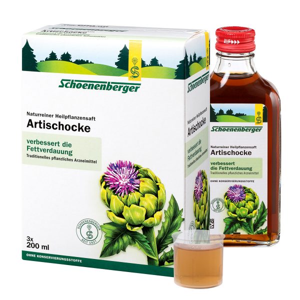 Succo di carciofo Schoenenberger 3x 200ml