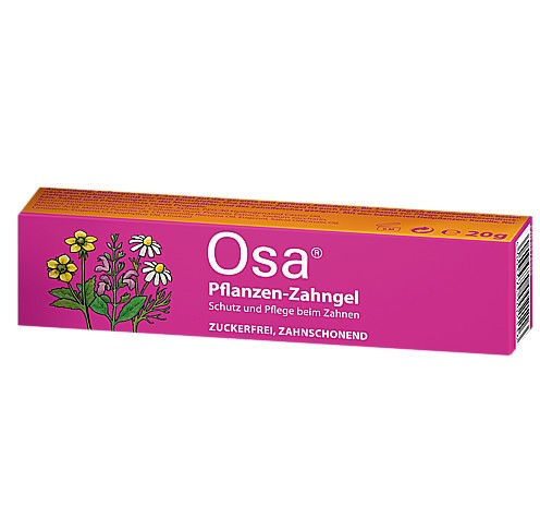 Osa gel per dentizione bambini a base vegetale senza zucchero