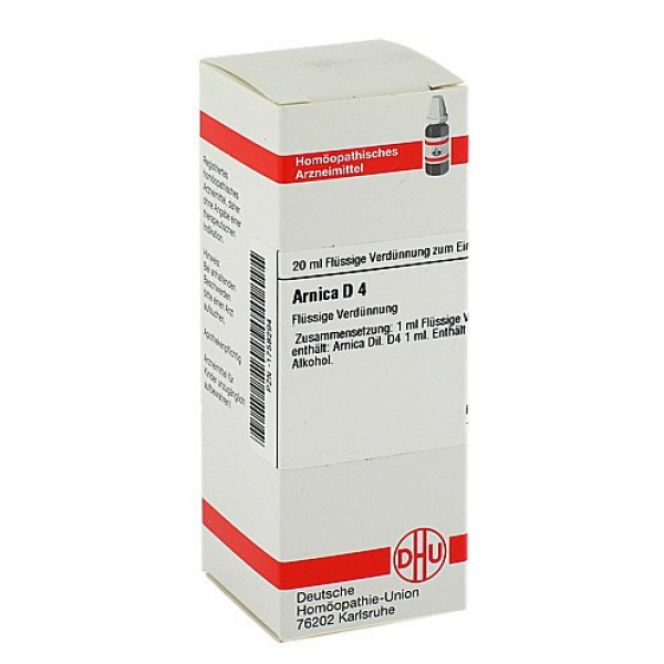Arnica D4 confezione da 20 ml