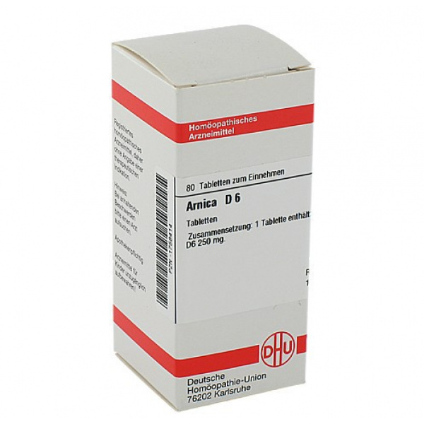 Arnica D6 confezione da 80 compresse