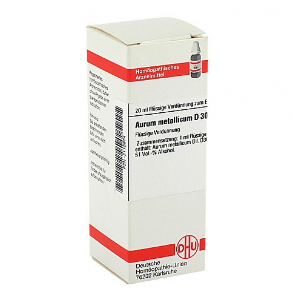 Aurum Metallicum D30 confezione da 20ml