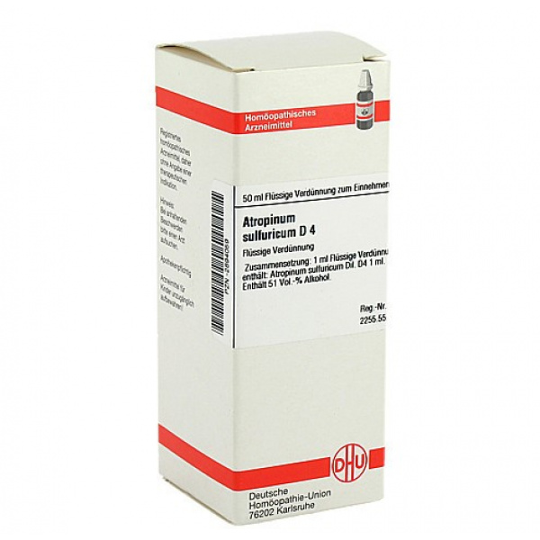 Atropinum Sulfuricum D4 confezione da 50ml