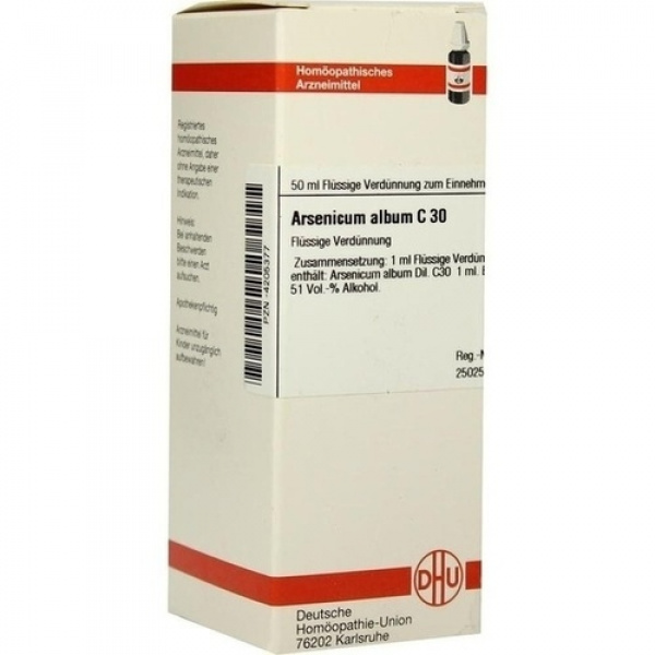 Arsenicum Album C30 confezione da 50ml