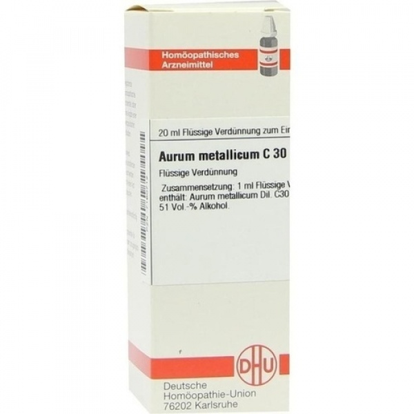Aurum Metallicum C30 confezione da 20ml