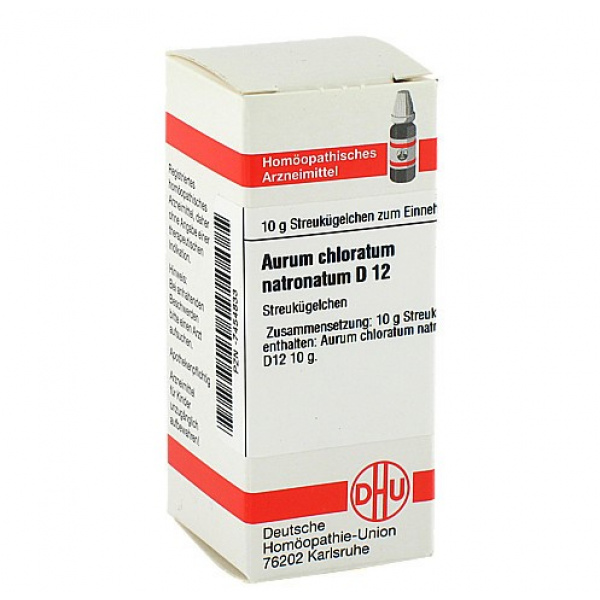 Aurum Chloratum Natronatum D12 confezione da 10gr