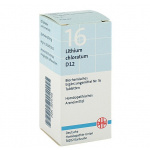 DHU 16 LITHIUM CHLORATUM D12 - 80 compresse