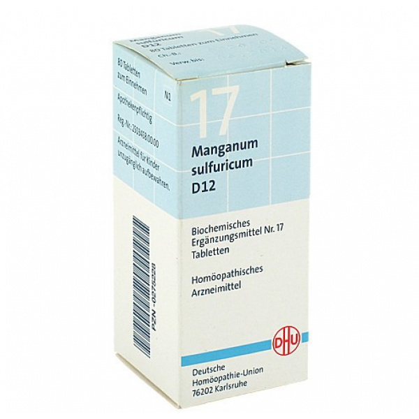 DHU 17 MANGANUM SULFURICUM D12 – 80 CPS
