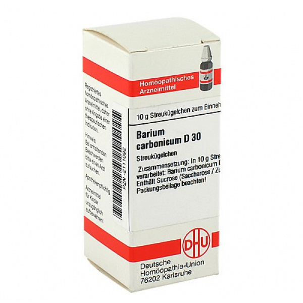 Barium Carbonicum D30 confezione da 10gr