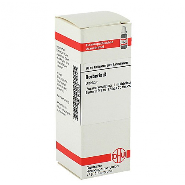 Berberis Tintura Madre D1 confezionme da 20ml