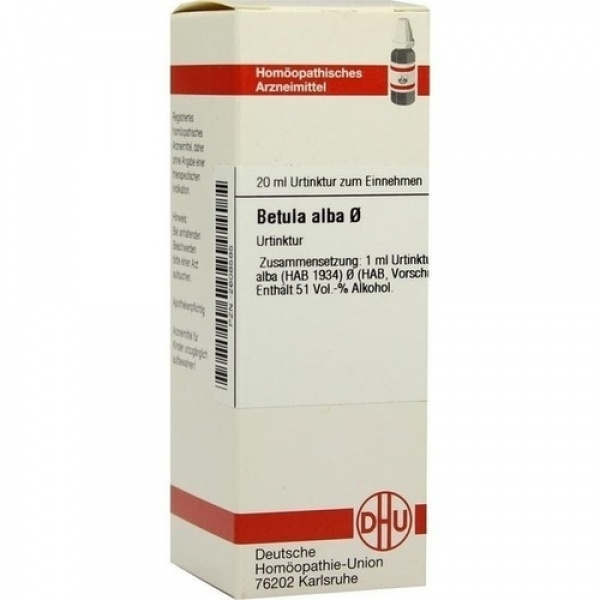Betula Alba Tintura Madre confezione da 20ml