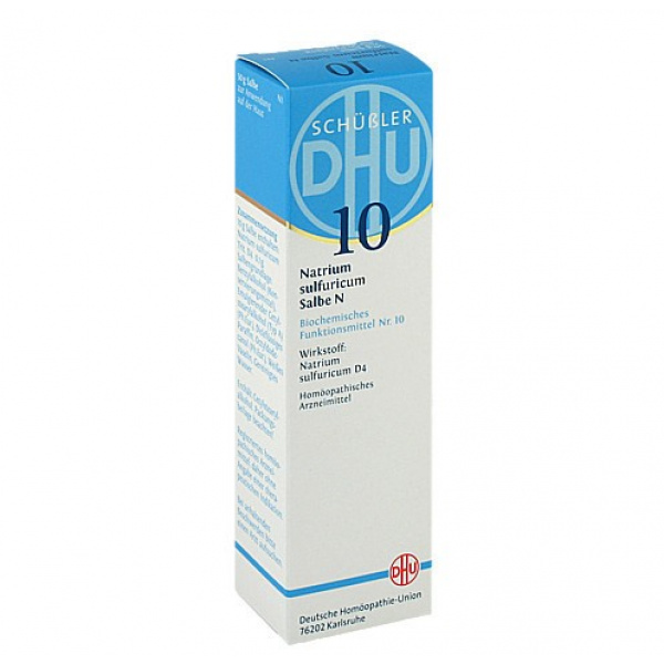 DHU 10 SODIUM SULFURICUM N D 4 - UNGUENTO 50 GR