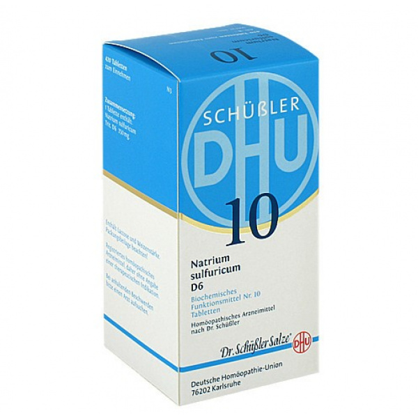 DHU 10 NATRIUM SULFURICUM D 6 – 420 CPS