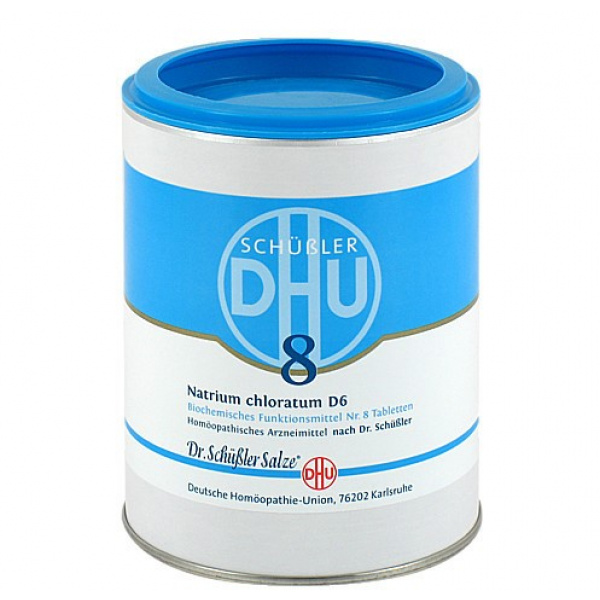 DHU 8 Natrium chloratum D6 confezione da 900 compresse