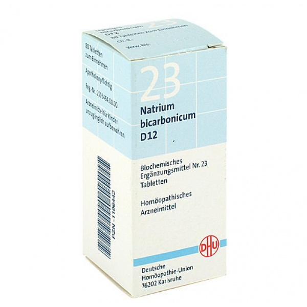 DHU 23 NATRIUM BICARBONICUM D12 – 80 CPS
