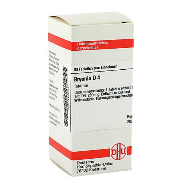 Bryonia D4 confezione da 80 compresse