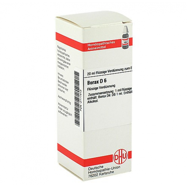 Borax D6 confezone da 20ml