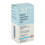 DHU 20 KALIUM ALUMINIUM SULFURICUM D12 - 200 compresse