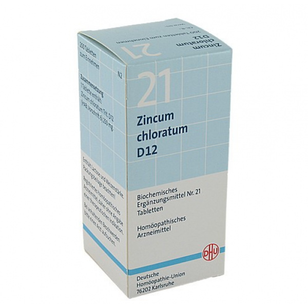 DHU 21 ZINCUM CHLORATUM D12 - 200 CPS