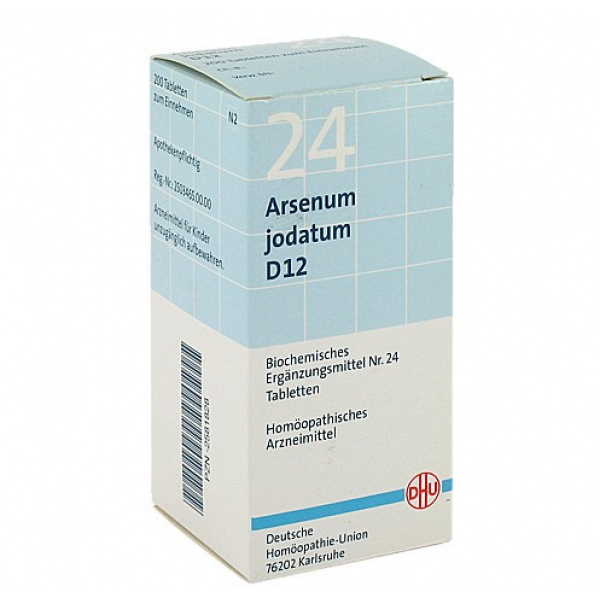 DHU 24 ARSENUM JODATUM D12 – 200 CPS