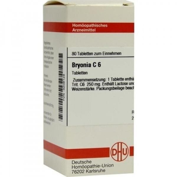 Bryonia C6 confezione da 80 compresse