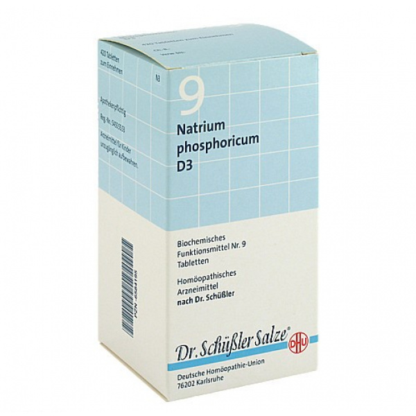 Dhu 9 Natrium Phosphoricum D3 confezione da 420 compresse