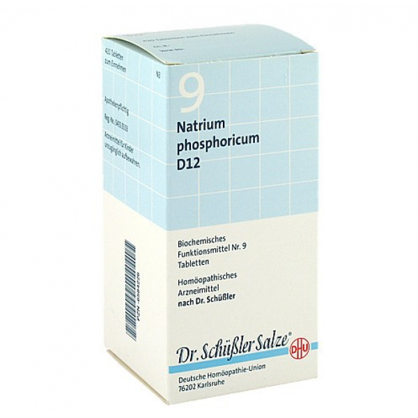 DHU 9 Natrium phosphoricum D12 confezione da 420 compresse