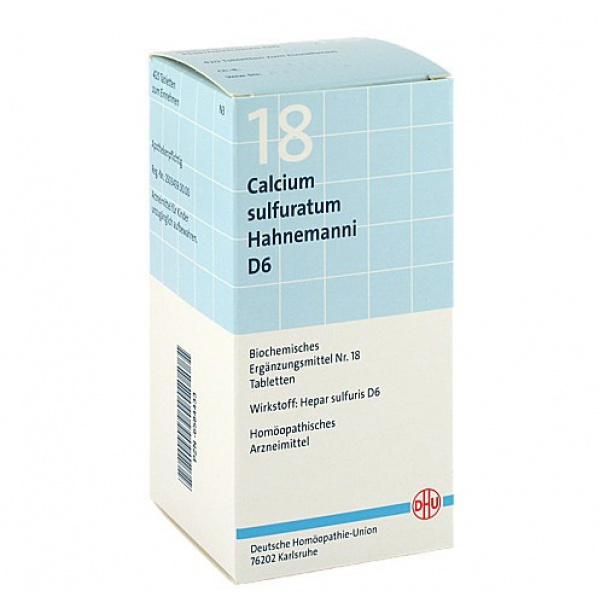 DHU 18 CALCIUM SULFURATUM D6 - 420 CPS
