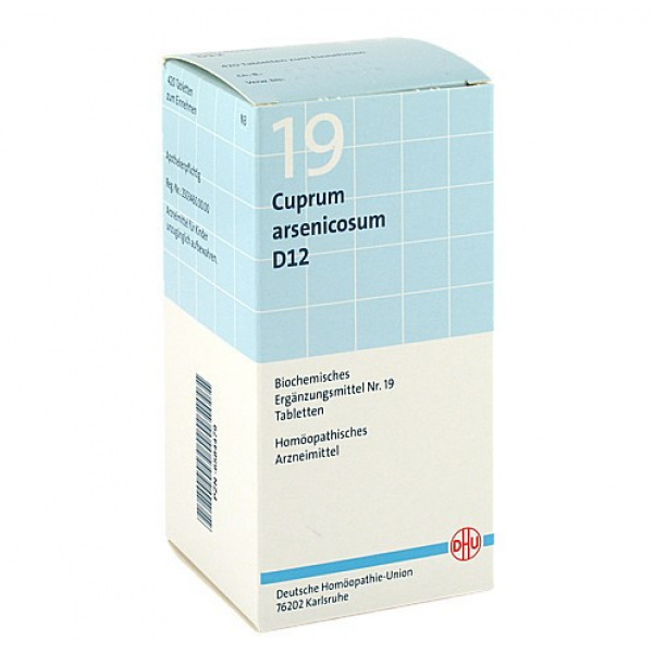 DHU 19 CUPRUM ARSENICOSUM D12 - 420 CPS