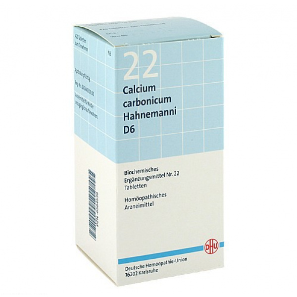 DHU 22 CALCIUM CARBONICUM D6- 420 CPS.