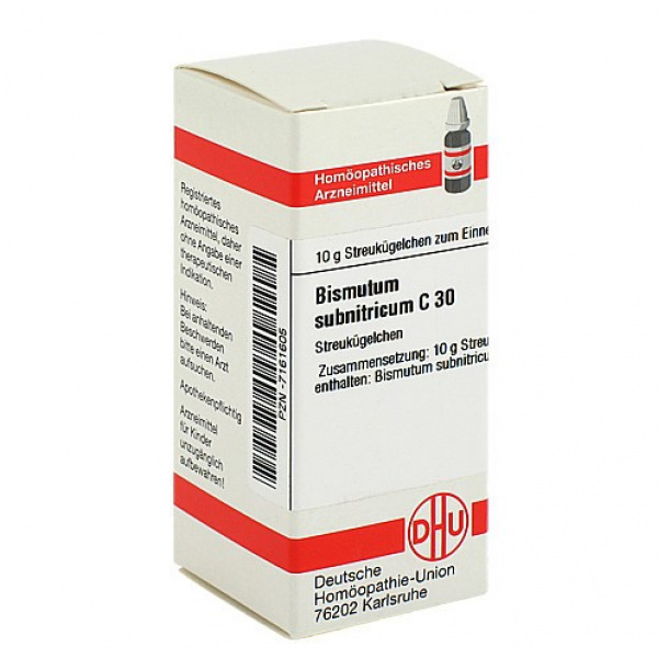Bismutum Subnitricum C30 confezione da 10gr