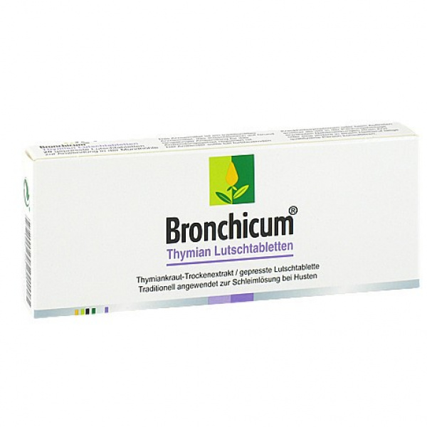 Bronchicum caramelle al timo confezione da 20 pezzi