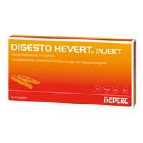Digesto Hevert Injekt (ex Pancreaticum) confezione da 10 x 2 ml fiale