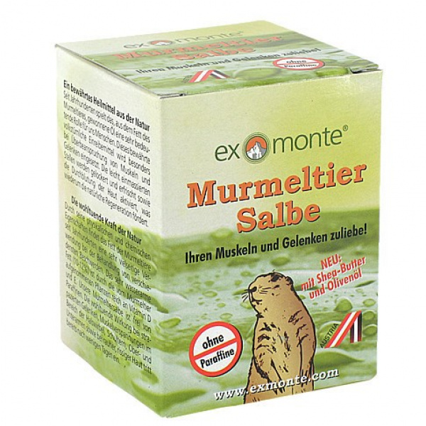 Murmeltier Salbe (Grasso di Marmotta) senza paraffina confezione da 100ml