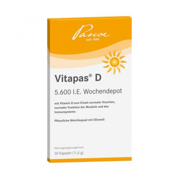 VITAPAS vitamina D confezione da 30 capsule