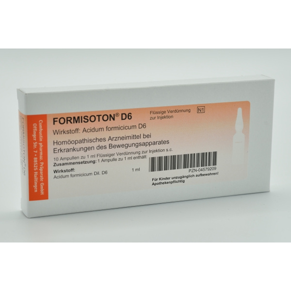 Formisoton D6 10 fiale x 1 ml