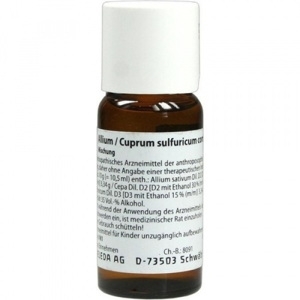 ALLIUM/CUPRUM sulfuricum comp. confezione da 50 ml