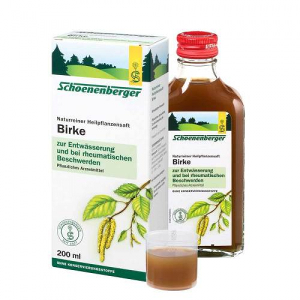 Linfa di Betulla bio Salus confezione da 200 ml