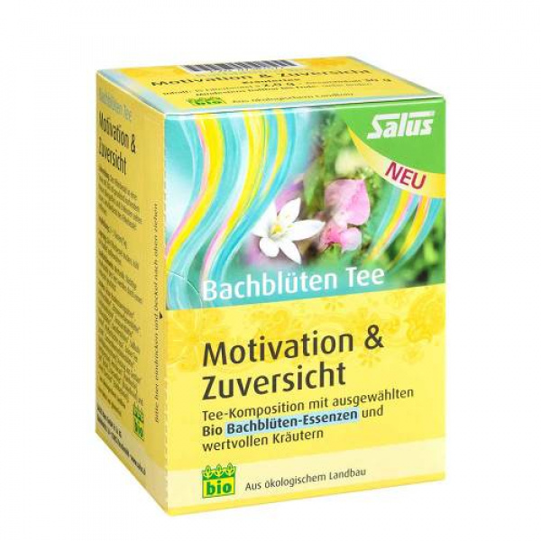 Tisana ai Fiori di Bach "Motivazione e fiducia" confezione da 15 bustine