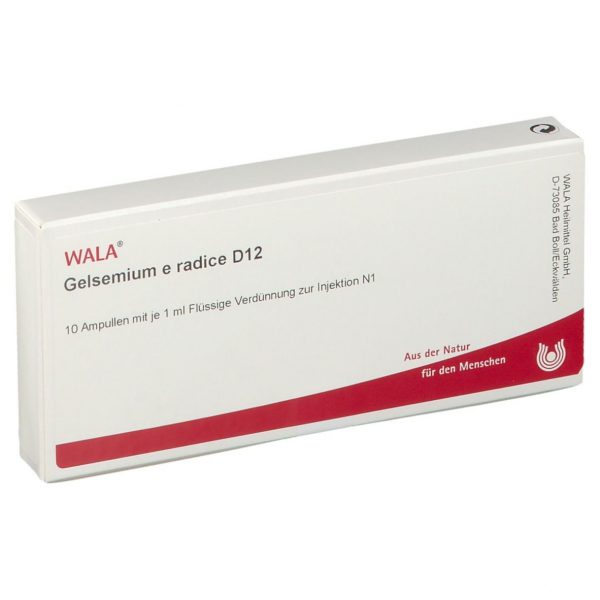 GELSEMIUM E RADICE D12- FIALE 10 X 1 ML