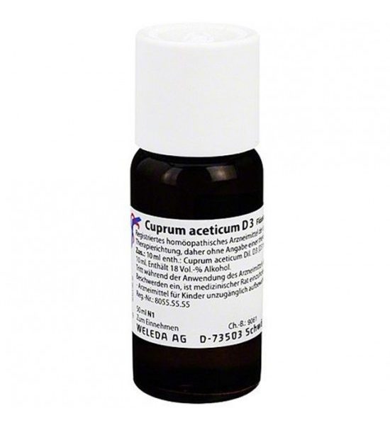 CUPRUM ACETICUM D3 50ml