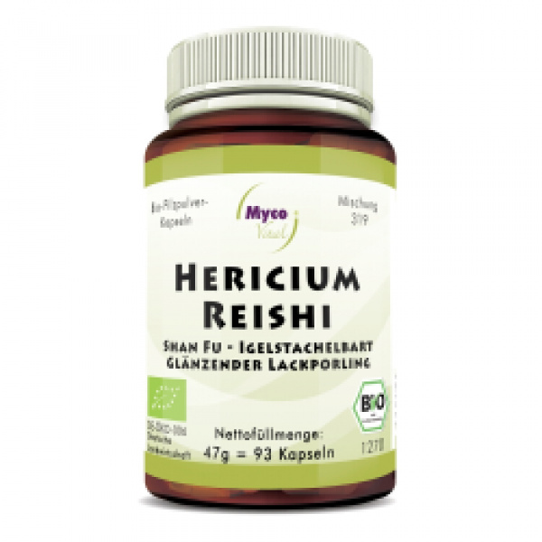 Hericium reishi confezione da 93 capsule