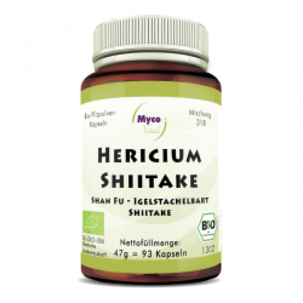 Hericium shiitake confezione da 93 capsule