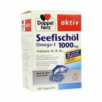 Doppelherz Aktiv Omega 3 Olio di pesce di mare 1000 mg 120 capsule