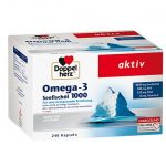 Omega 3 1000 doppio cuore 240 capsule