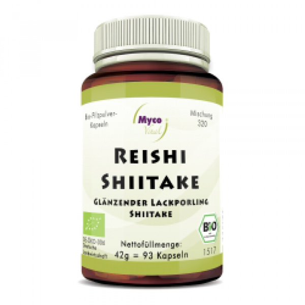 Reishi shiitake confezione da 93 capsule