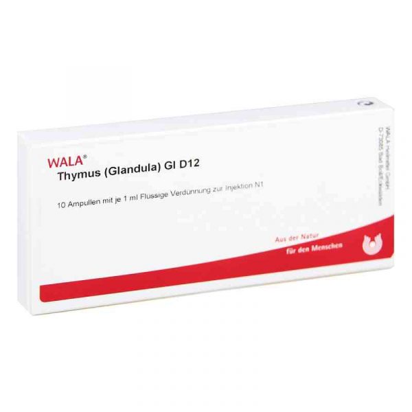 Thymus glandula GL D12 -  FIALE 10 x 1 ML