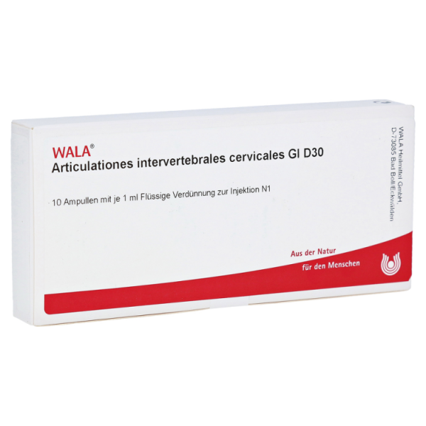 ARTICULATIONES INTERVERTEBRALES CERVICALES GL D30  - FIALE 10 X 1 ML