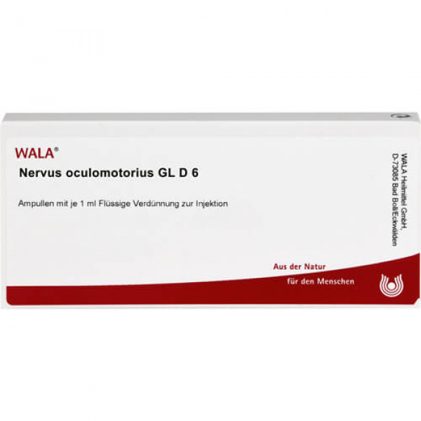 NERVUS OCULOMOTORIUS GL D6  - FIALE 10 X 1 ML