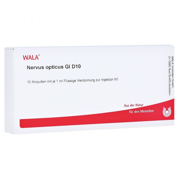 NERVUS OPTICUS GL D10  - FIALE 10 X 1 ML