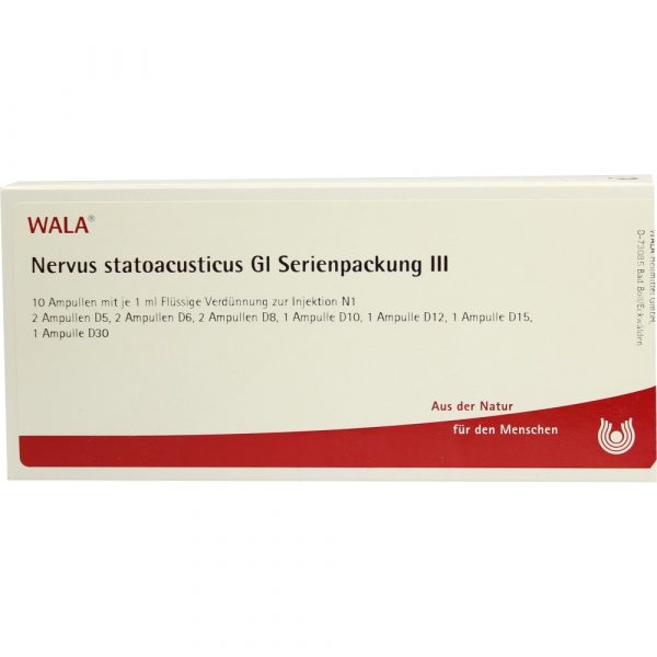 NERVUS STATOACUSTIC GL SERIE III - FIALE 10 X 1 ML